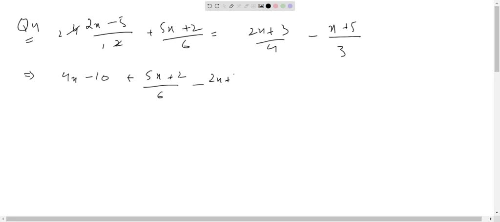 SOLVED 2 x 4 3 5 2 X 1 