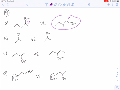 which-alkyl-halide-is-more-reactive-in-an-s_mathrmn-2-reaction-with-a-given-nucleophile