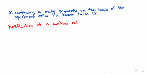 which-of-the-following-is-a-valid-ratification-of-a-contract-a-continuing-to-make-payments-on-the-le
