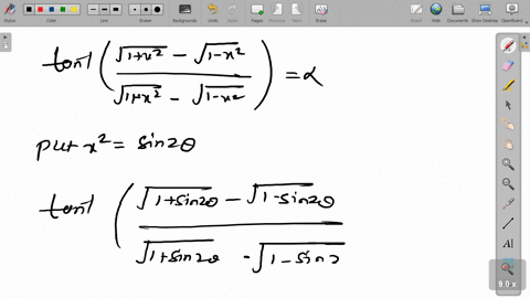 prove-that-if-tan-1leftfracsqrt1x2-sqrt1-x2sqrt1x2sqrt1-x2rightalpha-then-prove-that-x2sin-2-alpha