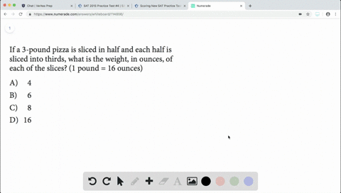 if-a-3-pound-pizza-is-sliced-in-half-and-each-half-is-sliced-into-thirds-what-is-the-weight-in-ounce