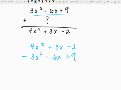what-polynomial-must-be-added-to-3-x2-6-x9-so-that-the-sum-is-4-x23-x-2