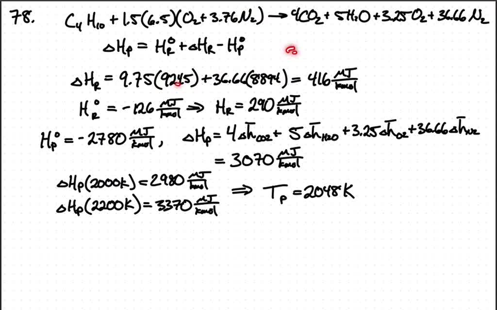 solved-butane-gas-at-25-c-is-mixed-with-150-theoretical-air-at-600