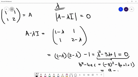 which-one-of-the-matrices-below-has-non-real-characteristic-values-a-leftbeginarrayll1-1-1-2endarray