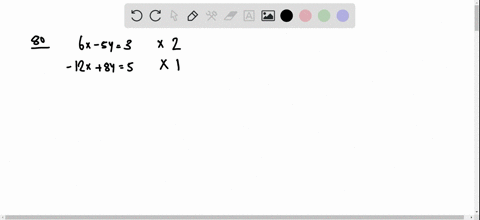 use-linear-combinations-to-solve-the-system-beginaligned-6-x-5-y3-12-x8-y5-endaligned