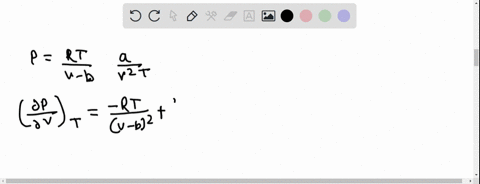 one-early-attempt-to-improve-on-the-van-der-waals-eos-was-an-expression-of-the-form-pfracr-tv-b-frac