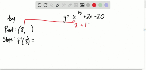 determine-the-equation-of-the-tangent-line-at-the-indicated-x-value-ysqrt3x2-x-20-quad-x8