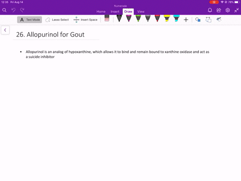 what-is-the-biochemical-basis-of-allopurinol-treatment-for-gout