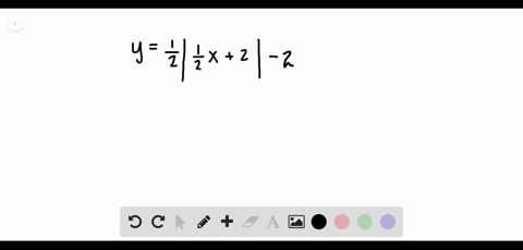 graph-each-equation-by-writing-two-linear-equations-yfrac12leftfrac12-x2right-2