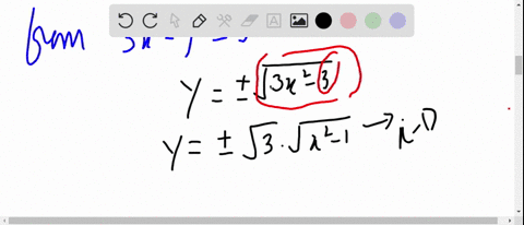 a-verify-that-3-x2-y2c-is-a-one-parameter-family-of-solutions-of-the-differential-equation-y-d-y-d-x