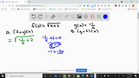 given-functions-f-and-g-find-af-circ-gx-and-its-domain-and-b-g-circ-fx-and-its-domain-fxsqrtx2-quad-