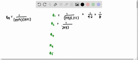 find-the-first-five-terms-of-the-sequence-lefta_nright-a_nfrac1n3n1