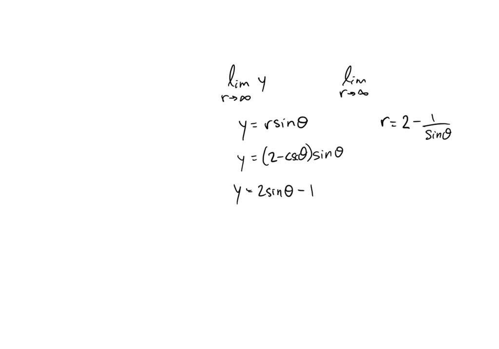 show-that-the-curve-r-2-csc-a-conchoid-has-the-line-y-1-as-a