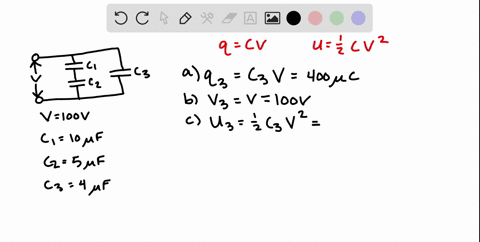 in-fig-25-28-a-potential-difference-v100-mathrmv-is-applied-across-a-capacitor-arrangement-with-ca-4