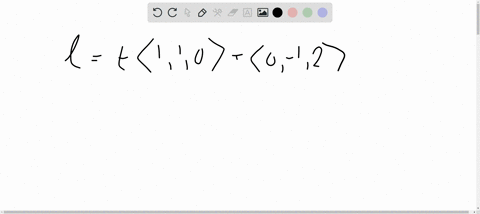 find-parametric-equations-of-the-line-that-satisfies-the-stated-conditions-the-line-through-the-orig