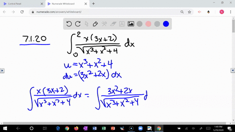 SOLVED:Evaluate the definite integral by regarding it as the area under the graph of a function ...