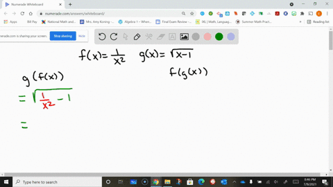 find-g-circ-f-and-fcirc-g-for-the-given-functions-f-and-g-fxfrac1x2-quad-gxsqrtx-1