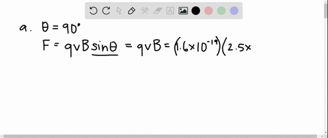 find-the-magnitude-of-the-magnetic-force-on-a-proton-moving-at-25-times-105-mathrmm-mathrms-a-perp-2