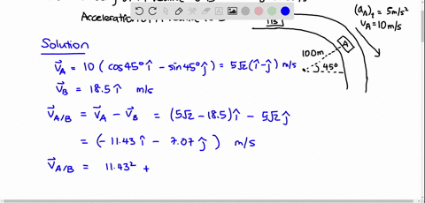 at-the-instant-shown-the-car-at-a-is-traveling-at-10-mathrmm-mathrms-around-the-curve-while-increa-2