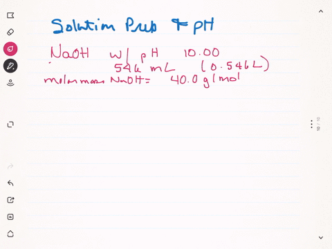 how-much-mathrmnaoh-in-grams-is-needed-to-prepare-546-ml-of-solution-with-a-ph-of-1000