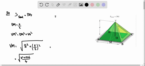 a-canvas-camping-tent-is-to-be-constructed-in-the-shape-of-a-pyramid-with-a-square-base-an-8-foot-po