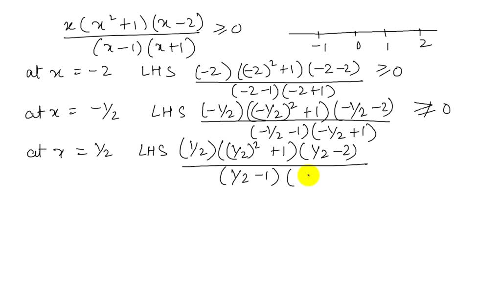 ⏩SOLVED:Solve each inequality algebraically.… | Numerade