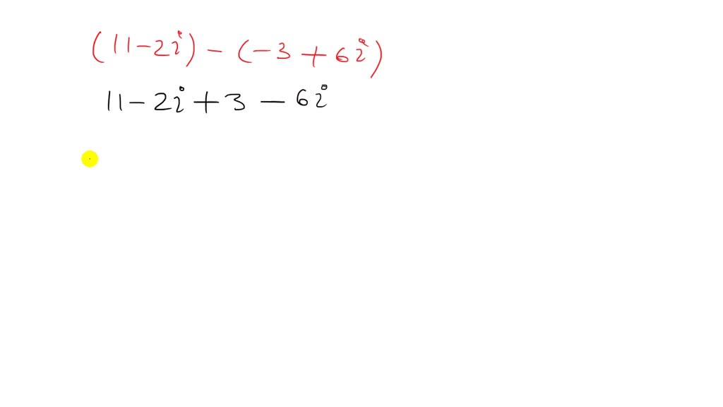 SOLVED:Perform the addition or subtraction and write the result in ...