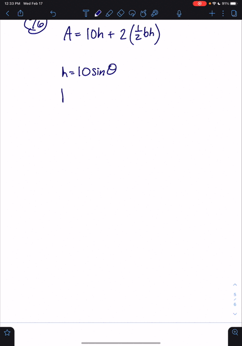 Solved Rain Gutter A Rain Gutter Is To Be Constructed From A Metal Sheet Of Width 30 Mathrm Cm Bending Up One Thir