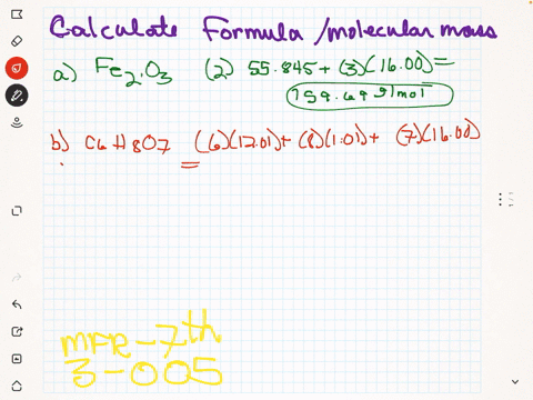 calculate-the-formula-weight-or-molecular-weight-of-the-following-substances-a-mathrmfe_2-mathrmo_3-