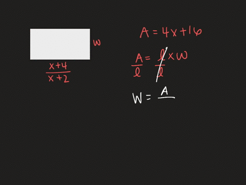 geometry-an-expression-for-the-area-of-a-rectangle-is-4-x16-find-the-width-of-the-rectangle-express-