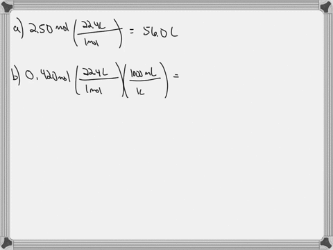 use-the-molar-volume-to-calculate-each-of-the-following-at-stp-a-the-volume-l-occupied-by-250-math-2