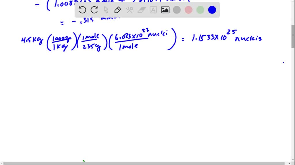 SOLVED:Calculate the energy released when 4.50 kg of uranium- 235 ...