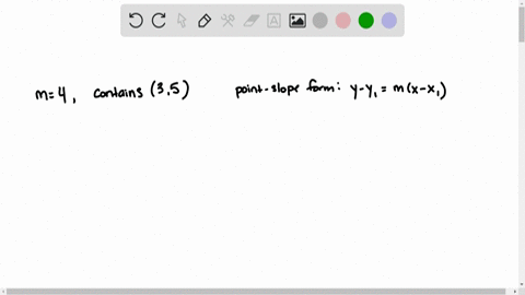 write-a-point-slope-equation-for-the-line-with-the-given-slope-and-containing-the-given-point-m4-35