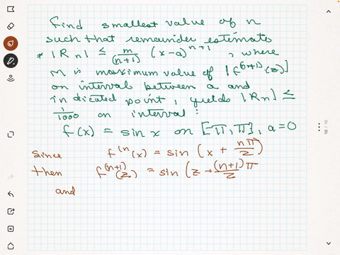 in-the-following-exercises-find-the-smallest-value-of-n-such-that-the-remainder-estimate-leftr_nrigh