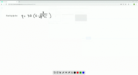 Solved The Rate Of Change Of The Unit Price P In