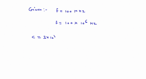 find-the-wavelength-of-a-radio-wave-from-an-fm-station-broadcasting-at-a-frequency-of-10-overline0-m