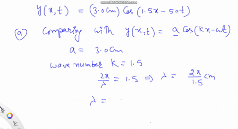 a-wave-is-described-by-the-expression-yx-t30-mathrmcm-times-cos-15-x-50-t-where-x-is-in-m-and-t-is-i