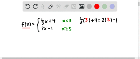 is-the-function-given-by-fxleftbeginarrayllfrac13-x4-text-for-x3-2-x-1-text-for-x-geq-3endarrayright