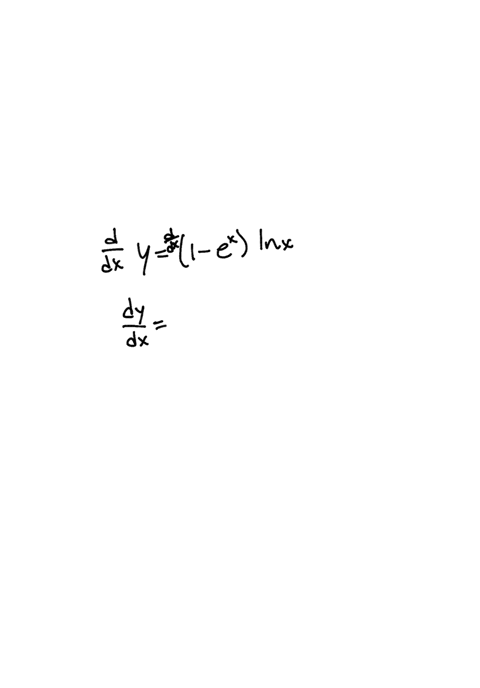 find-d-y-yleft1-exright-ln-x
