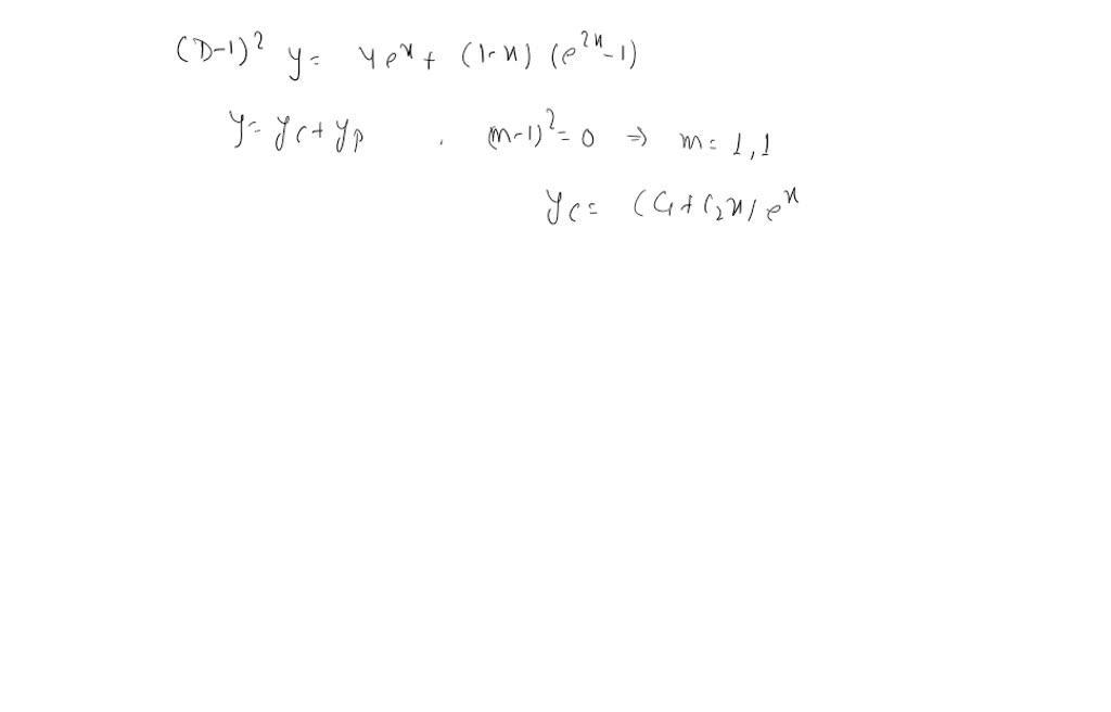 ⏩SOLVED:Solve the given differential equations by using the… | Numerade