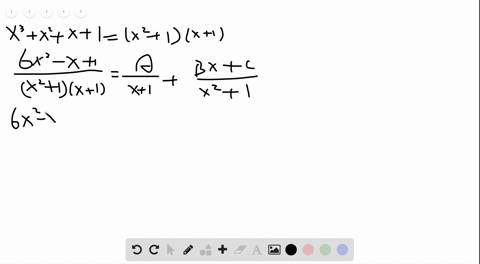 find-each-partial-fraction-decomposition-frac6-x2-x1x3x2x1
