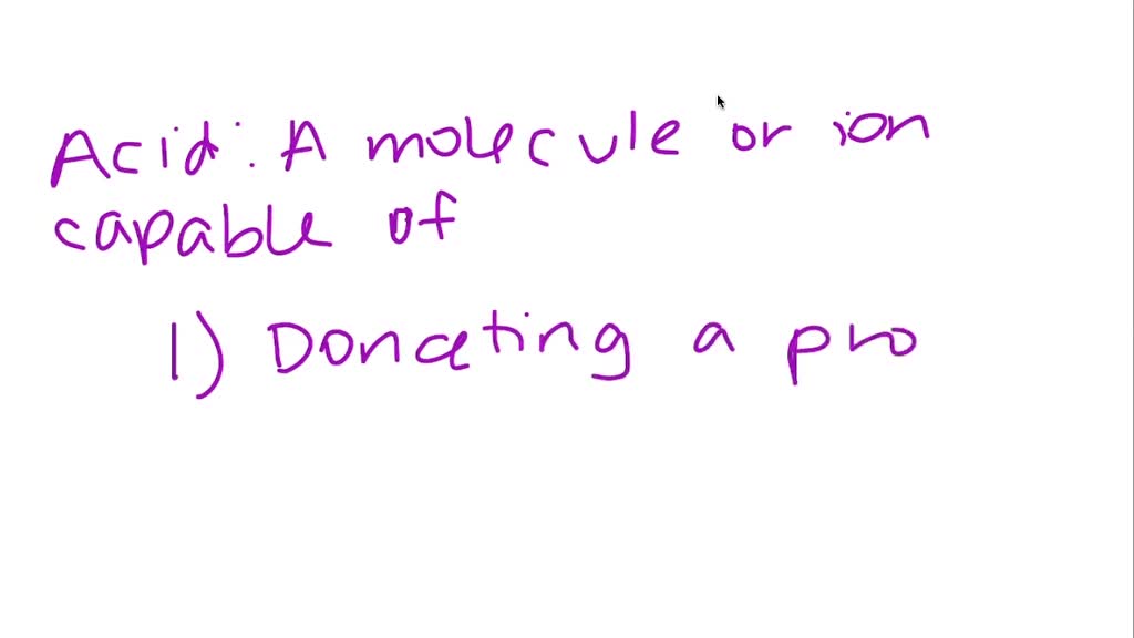 SOLVED:What is a polyprotic acid?