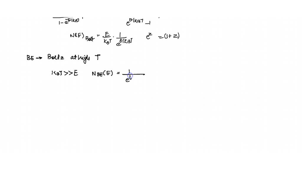 SOLVED:(a) For ℰ ≫ℰF show that the Maxwell-Boltzmann and the FermiDirac ...