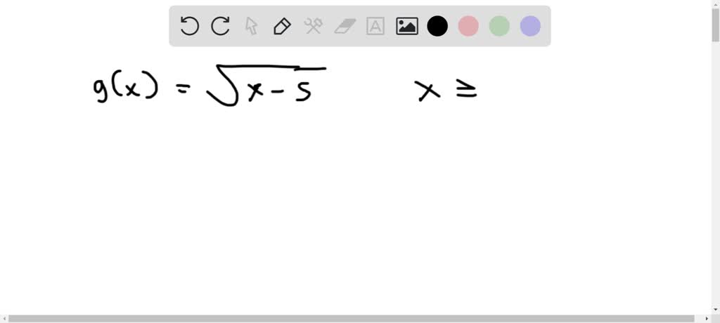 solved-given-g-x-x-5-the-domain-is-restricted-so-that-x