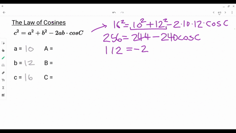 use-the-law-of-cosines-to-solve-the-triangle-round-your-answers-to-two-decimal-places-10