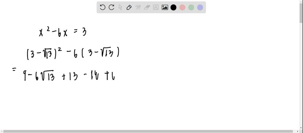 solved-determine-whether-3-13-is-a-solution-to-the-equation-x-2-6-x-3