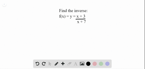 for-the-following-exercises-find-the-inverse-of-the-functions-fxfracx3x7