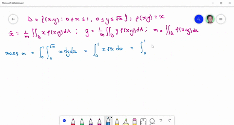 3-10-find-the-mass-and-center-of-mass-of-the-lamina-that-occupies-the-region-d-and-has-the-given--14