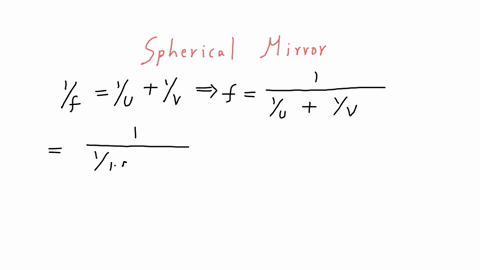 what-is-the-focal-length-of-a-spherical-mirror-if-the-image-distance-is-31-mathrmcm-when-the-object-