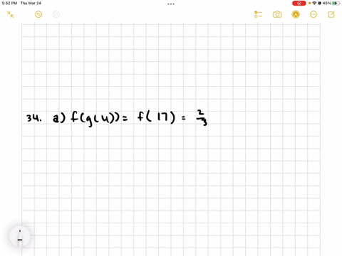 let-fxfrac23-xfrac13-and-gx5-x-3-a-find-fg4-b-find-gf4